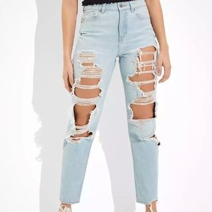 A&E High Waist Mom Jeans
